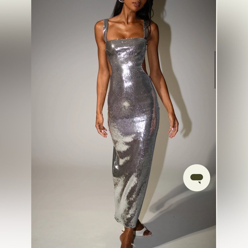 NWT Meshki Sequin Dress